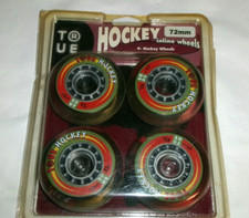 TRUE Hockey 72 mm inline Rollerblade wheels x4