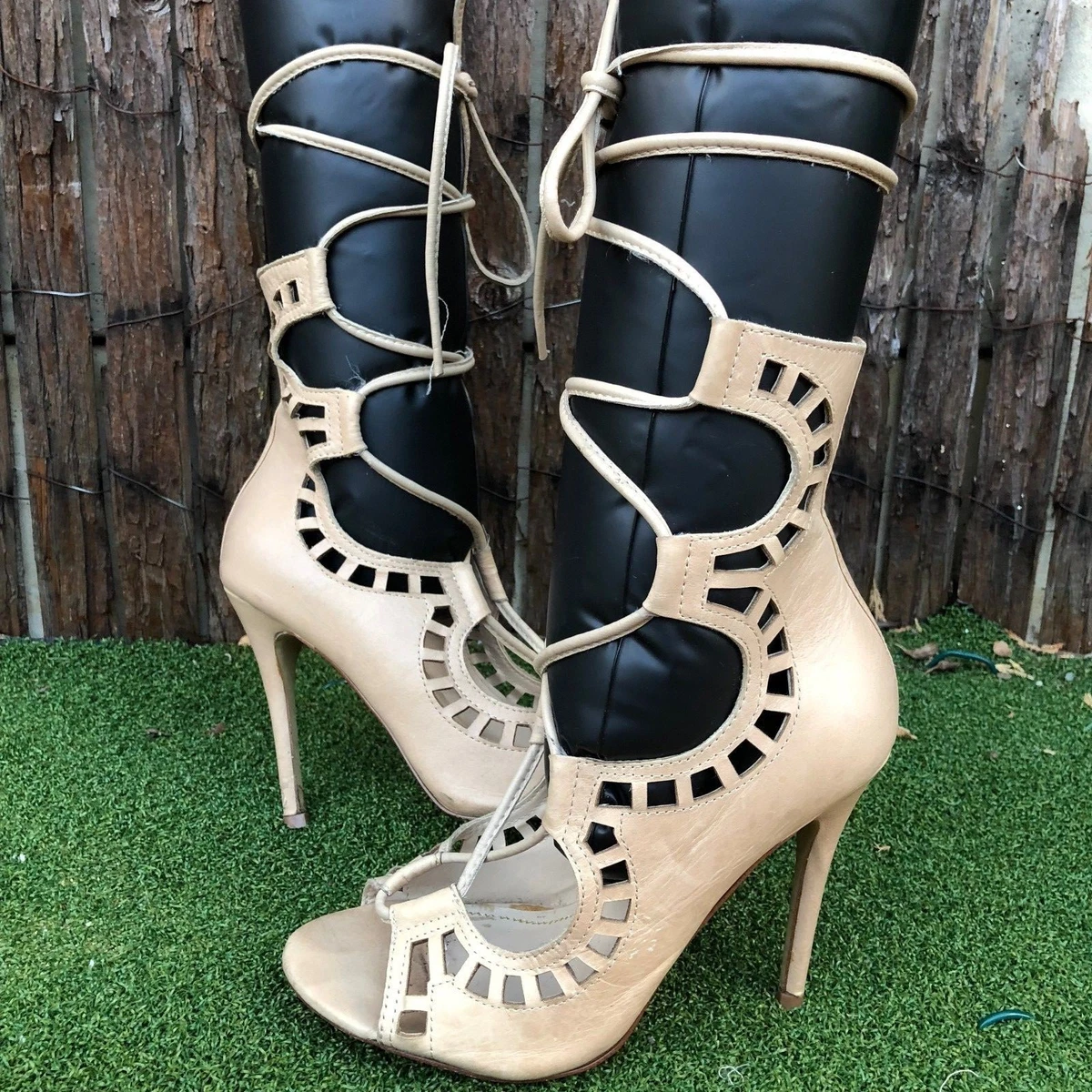 Fashion Sequined Bowknot Design Sandals Women Ankle Strap Gladiator High  Heels Open Toe Gold Silver Party Dress Shoes for Women - AliExpress