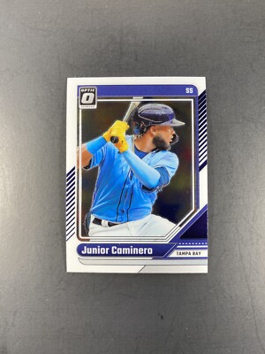 2024 Panini Donruss Optic #40 Junior Caminero RC Tampa Bay Rays