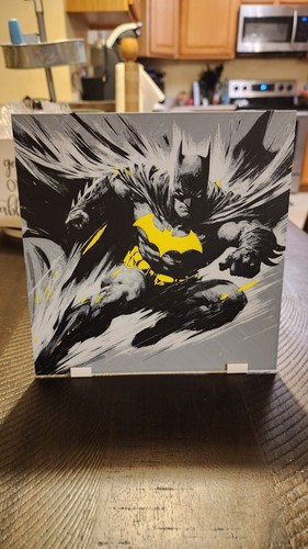 3D Printed Batman Picture - Hueforge Technology - 200mm x 200mm - Picture 2 of 6
