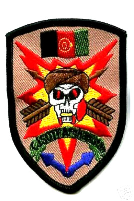 CJSOTF-A COMBINED JOINT SP OPS TASK FORCE AFGHANISTAN VSO COIN 2002 fabric PATCH