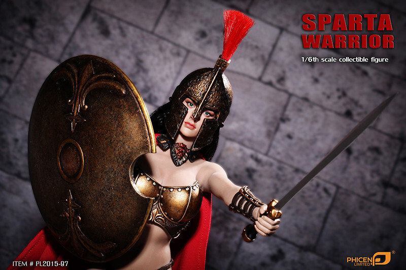 TBLeague Phicen 1/6 Sparta Warrior (PL2015-97) - Spartan Helmet | eBay