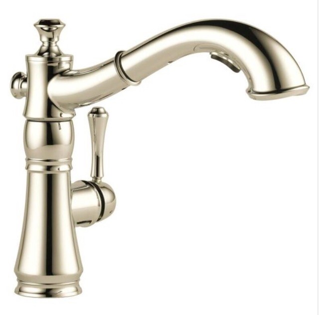 Delta 4197pndst Cassidy 1handle Pullout Sprayer Kitchen Faucet