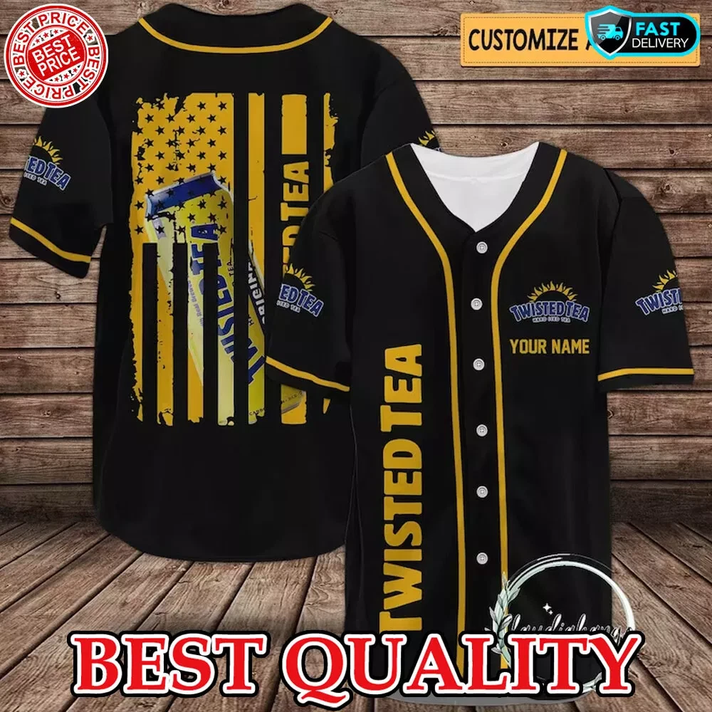Twisted Tea Baseball Jersey, Twisted Tea Jersey Shirt