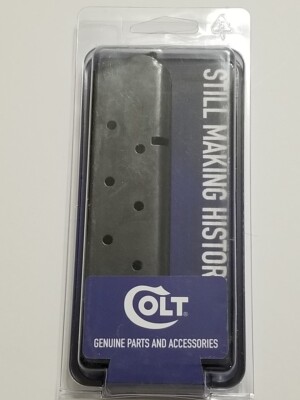 COLT 1911 GOVERNMENT/COMMANDER  FACTORY ORIGINAL 45 ACP 8RD MAGAZINE BLUE