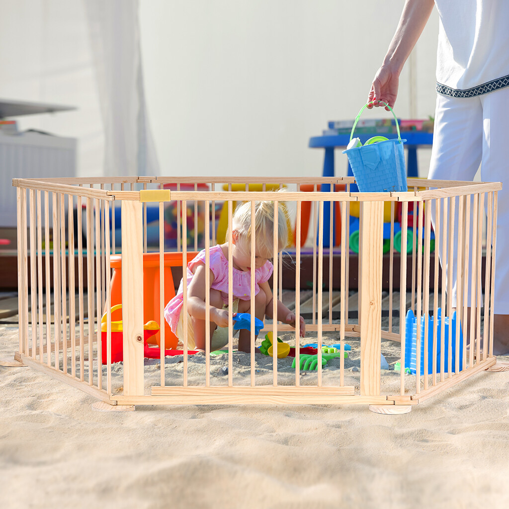 wooden playpen uk
