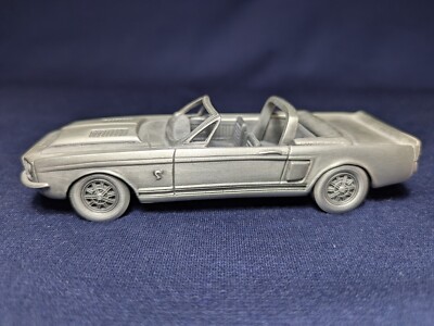 Danbury Mint Pewter Modellauto Shelby Mustang GT 350 1968 11,5cm 4,5'' 1:43
