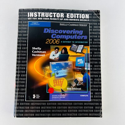 Discover Computers 2006 Instructor Edition - IE Paperback Book