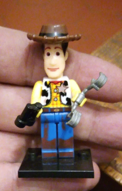 1 figurine personnage minifigure Toy Story Woody style Lego - Photo 1/1