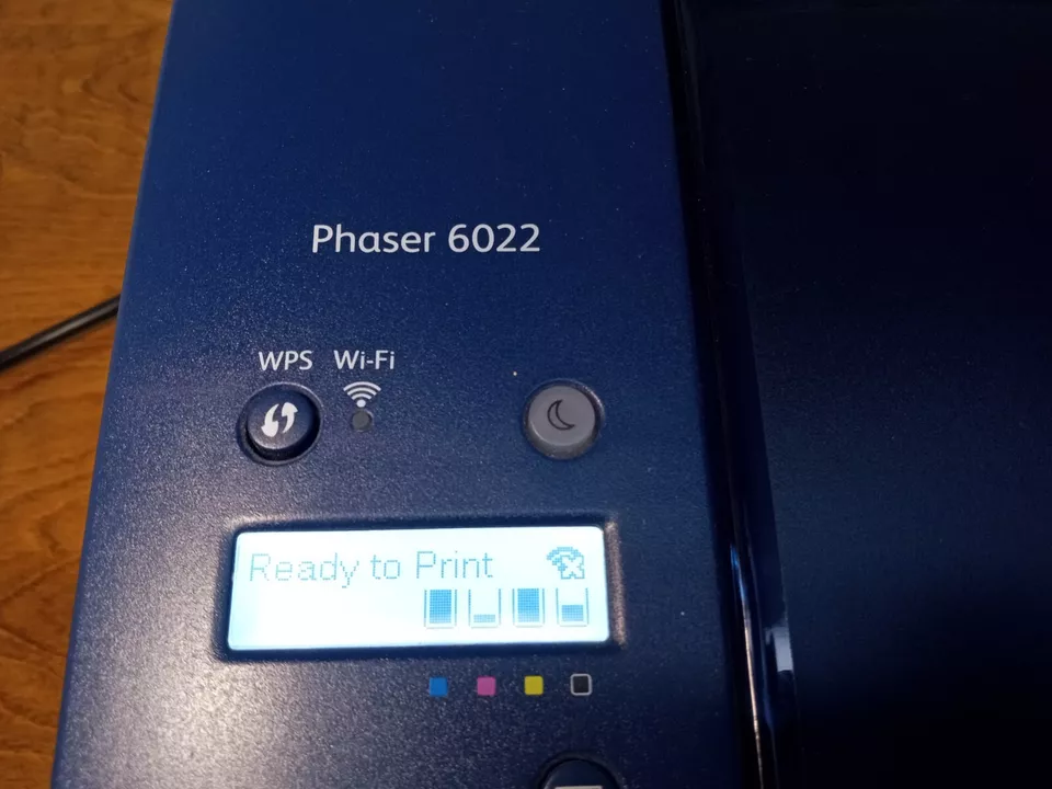 Xerox Phaser 6022/NI Wireless Color LED Laser Printer Tested, Page Count 5510 - Image 4 of 4