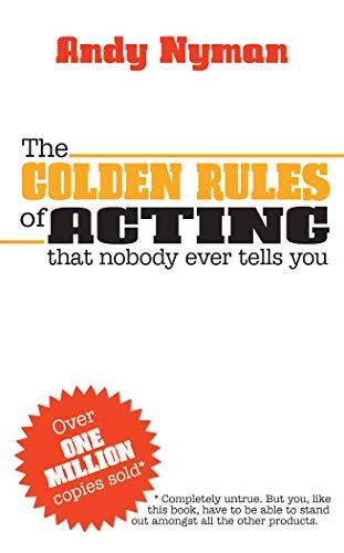 The Golden Rules of Acting.by Nyman  New 9781848422537 Fast Free Shipping**