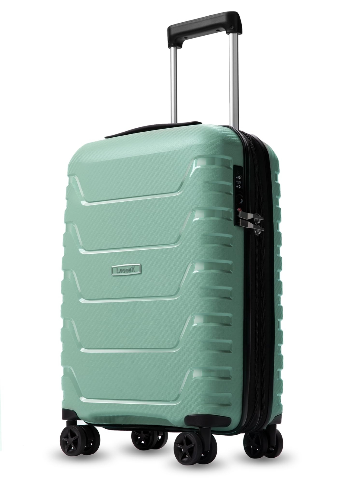 Carry On Luggage 22x14x9 Airline Approved - Polypropylene Expandable Hardshel...-image