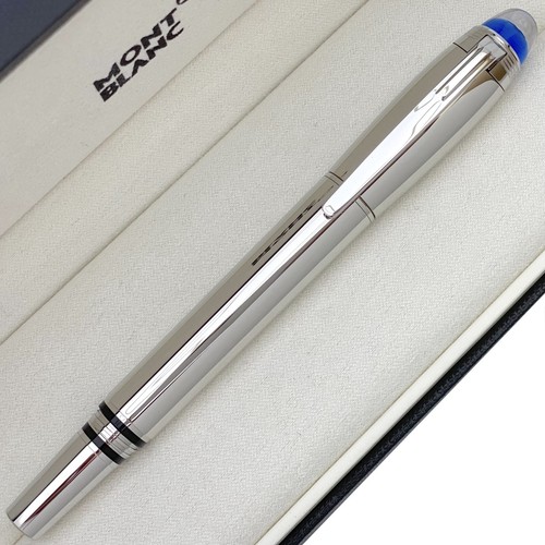 MONTBLANC StarWalker Metal FINELINER Rollerball pen ID 118876 NEU + OVP - Picture 3 of 5