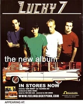 Luck 7 Self Titled Band Promo Poster 24 x 18