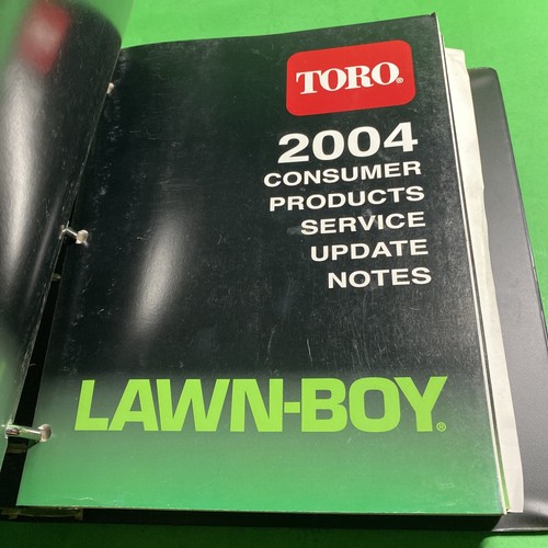 Equipment Manual: TORO 2005 Consumer Products Service Updates Notes Lawnboy/ CAM - Picture 3 of 12