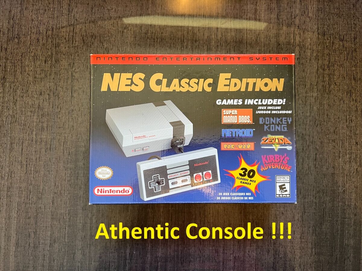 Authentic Nintendo Classic Edition NES Mini Game Console USA in stock 300263019529 | eBay