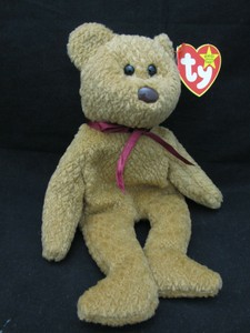 beanie baby curly 1996