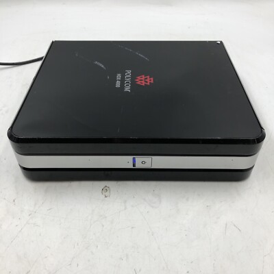 Polycom HDX 4000 SD Video Conferencing Unit TESTED FOR POWER PARTS