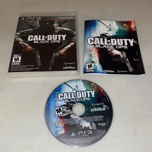 Call of Duty: Black Ops (Sony PlayStation, 2010) PS3 Complete TESTED CIB