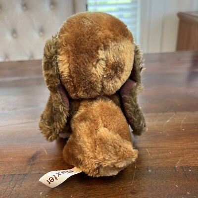  Bashful Mouse Sサイズ 廃盤 レア Vintage 1980's RUSS Bashful BAXTER 7” Plush Basset Hound Dog! RARE