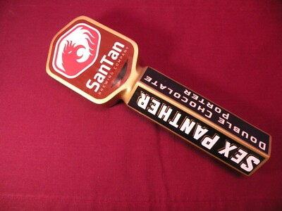 Beer Tap Handle SanTan Brewing Company Sex Panther Double Chocolate Porter Ale