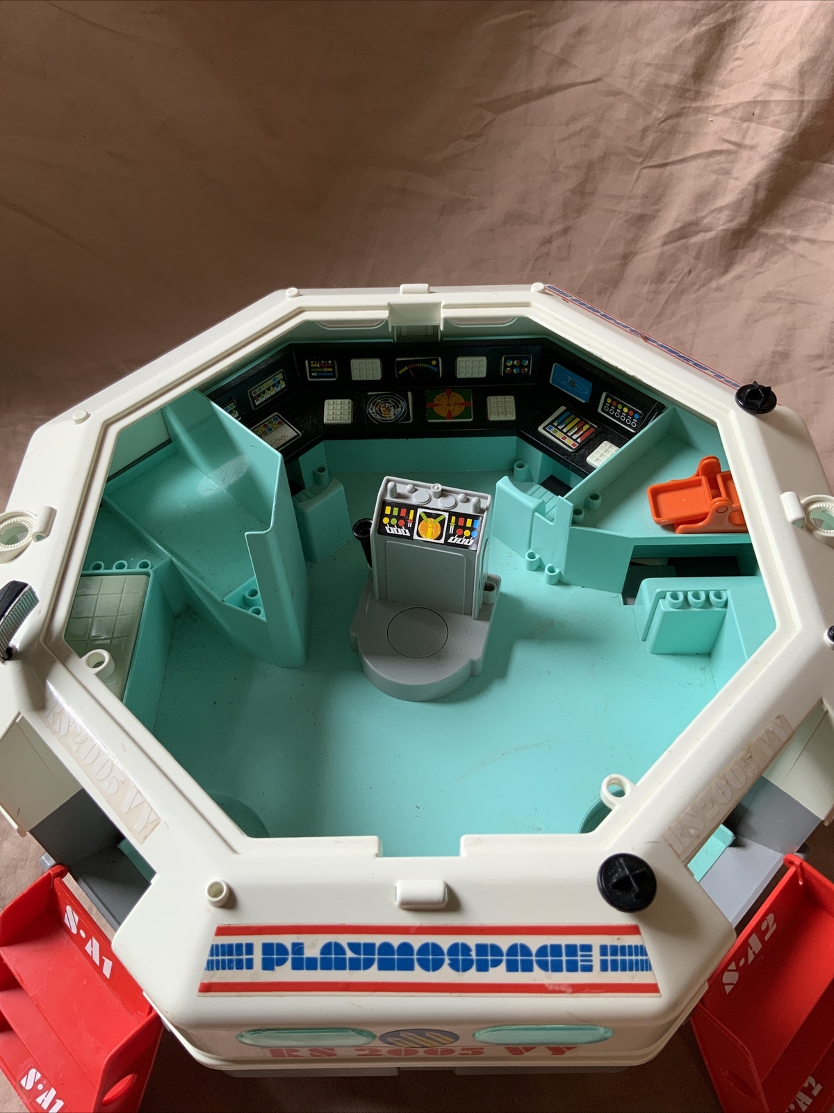 Vintage 1980 Geobra Playmobil Playmospace Space Station ship 3536 eBay