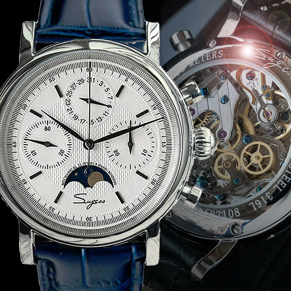 Seagull moonphase best sale chronograph