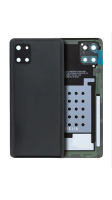 Back Cover Glass With Camera Lens For Samsung Galaxy Note 10 Lite (Aura Black)