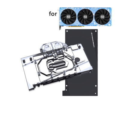 GPU Block For ZOTAC RTX4070TI X-GAMING / 4070TI Trinity 190mm PCB Length Version