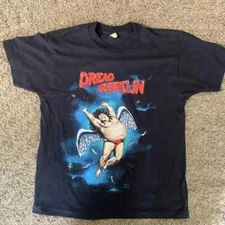 Dread Zeppelin band Remake Black T shirt Unisex Short sleeve