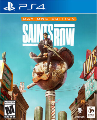 Saints Row PS4 Game Free Shipping Brand New Sealed
