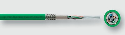 LÜTZE 104347 SUPERFLEX ETHERNET For highest requirements Cat 6 Copper Cable CMX