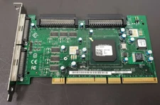 Dell Adaptec ASC-39320A PCI-X Dual Channel Ultra320 U320 SCSI Controller Card
