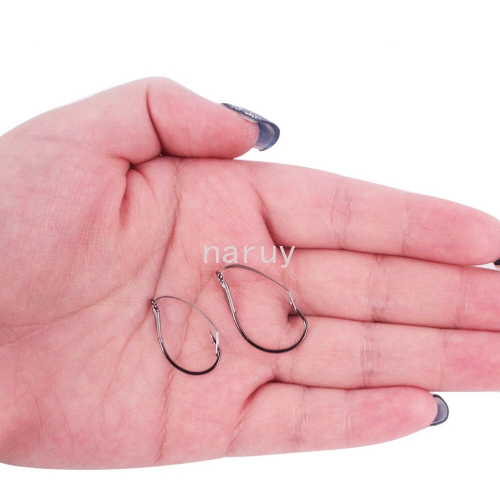 Confezione Da 10 Ami Per Pesca Wacky Rig Weedless - Teste Piombate In Piedi Per Esche In Gomma - Pesi: 1/16, 1/8, 3/16 Oz