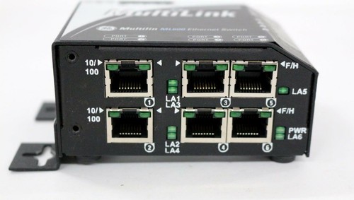 General Electric ML600-24-B1-X GE MultiLink Multilin Ethernet Switch | eBay