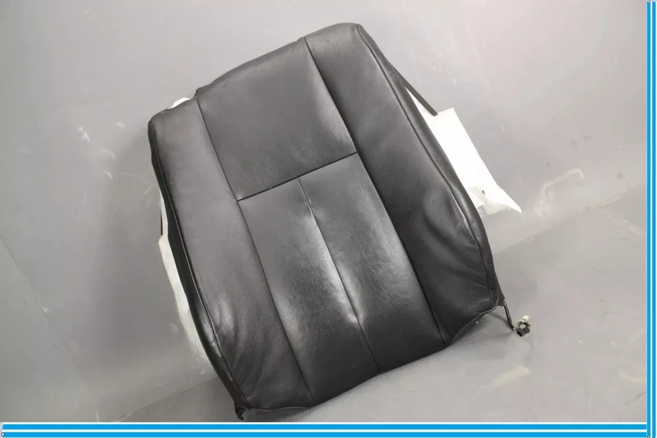 04-10 BMW 645Ci 650i Cojín asiento superior delantero derecho pasajero negro OEM Foto 2 de 4