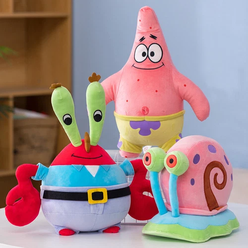 Spongebob Peluche Giocattolo Teddy Bambini Cartone Animato Regalo Morbido Peluche Bambola Patrick Star Giocattolo U - Foto 6 di 40