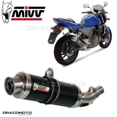 échappement KAWASAKI Z 750 2004 2005 MIVV Gp Carbone - Photo 1/4