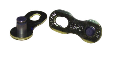 SRAM Power Lock 9 fach Kettenverschluss Kettenglied Gold 9 Speed