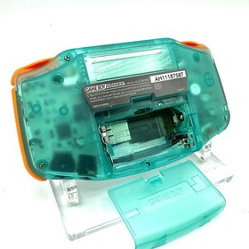 Nintendo Game Boy Advance GBA iPS V2 Backlight Backlit LCD Console Teal & Orange