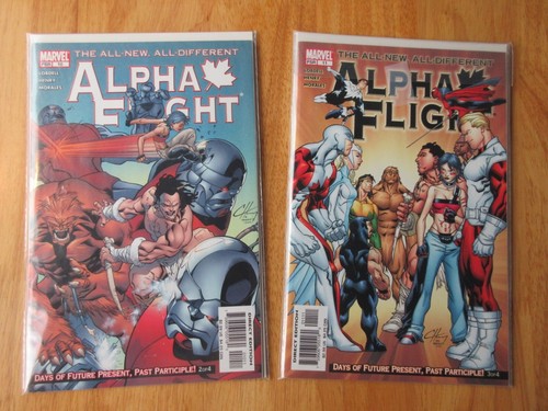 Run of *12* ALL-NEW, ALL-DIFFERENT ALPHA FLIGHT! #1-12 **Complete Set!** (VF/NM) - Picture 7 of 8
