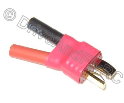 4mm Banana Bullet Jack T Plug Deans connector adapter silicon LiPo discharger
