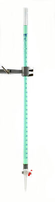 Acrylic Burette, 25mL - Class B - PTFE Stopcock - 0.1mL Grad. - Eisco Labs