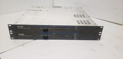 LOT OF 2 Moseley DSP-6000E Digital Encoder and DSP-6000D Digital Decoder SET