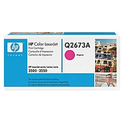 Tóner Original HP 309A Q2673A Magenta Para LaserJet 3500 3550 B-Ware - Imagen 1 de 1
