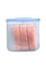 Ziploc Endurables Large Pouch, 8 Cups, Reusable Silicone Bags and Food Storag...