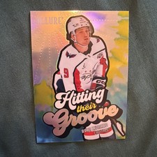 2025-26 Upper Deck Allure - Hitting Their Groove Ryan Leonard #HTG-4 (RC)