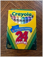 Crayola 24 Crayons Set - Binney  Smith - Made in USA - 2006 - Art Supply