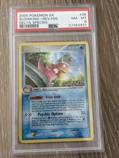 2005 Pokémon Ex Delta Species Slowking Reverse Foil Psa 8 NM 28/113 on eBay