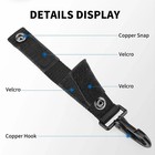 Ullnosoo Heavy Duty Belt Keeper Keychain Belt Clip, Key Ring Holder for Duty Bel